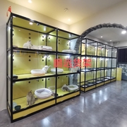 北京猫别墅笼子玻璃猫柜宠物猫屋，展示柜繁殖笼寄养笼三层猫窝猫舍