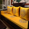 中式红木沙发坐垫新中式实木家具沙发垫古典罗汉床垫子五件套定制