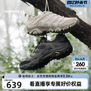 MERRELL迈乐MOAB3男女同款户外徒步鞋抓地防滑透气轻量舒适登山鞋