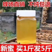 蜂蜜纯正天然农家，自产结晶土蜂蜜百花蜜，洋槐蜜枣花蜜500克1斤