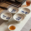 中式茶点盘高脚水果盘陶瓷禅意小碟子，日式零食点心干果碗盘子托盘