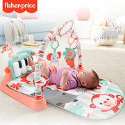费雪琴琴婴儿健身器宝宝脚踏钢琴，健身架玩乐安抚婴儿玩具0-1岁