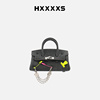hxxxxs曾梦雪同款原创设计水洗牛仔包恶搞(包恶搞)手提包高级感小挎包女