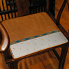 红木沙发坐垫夏季凉垫，沙发垫防滑太师椅餐椅垫，中式椅子藤竹凉席垫