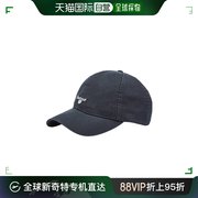 香港直邮潮奢 Barbour 巴伯尔 男士海军蓝色logo棒球帽
