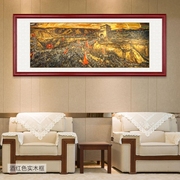 大会师革命战争油画，会议室展厅墙画会客厅壁画，走廊过道装饰画s581