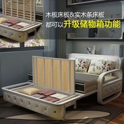 定制单人折叠沙发床两用 1米宽抽拉式客厅小户型阳台的多功能可伸