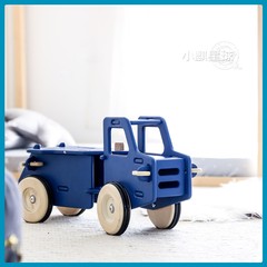 丹麦moover小蓝车儿童木制滑步车