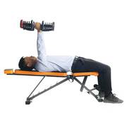 仰卧板哑铃凳多功能，仰卧起坐板腹肌健身器材，可折叠健身椅卧推凳