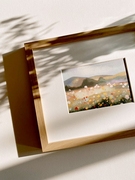 天然实木相框柚木画框挂墙黑胡桃木镜框照片摆台定制做窄边框相片