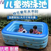 宝用加厚儿童婴儿气垫游泳池，小孩子室内充气式水池，洗澡盆浴桶浴池