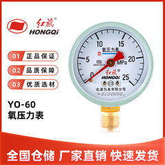 红旗yo-60氧气压力表级径向减压阀