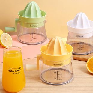 家用水果手动榨汁机，橘子橙子柠檬专用榨汁杯挤压式压汁神器