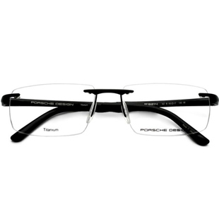 PORSCHE DESIGN男士无框近视眼镜框P8214 S1 S2保时捷光学眼镜架