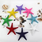 地中海风格创意树脂五指海星摆件儿童房间幼儿园装饰品水族箱景观