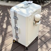 加厚结实耐用铝框大容量行李箱多功能拉杆箱女28寸旅行箱男30
