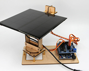 智能太阳能追光追踪机手机充电创客发电适合Arduino用Stem项目