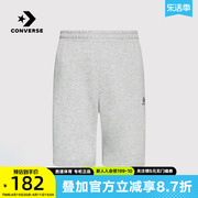 Converse匡威男女同款裤子2023年夏休闲针织短裤10023875-A02