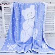 婴儿纯棉浴巾宝宝正方形新生，儿童毛巾被加大盖毯超柔吸水洗澡家用