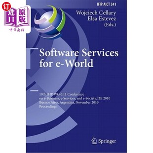 海外直订Software Services for e-World  10th Ifip Wg 6.11 Conference on e-Business  e-Ser