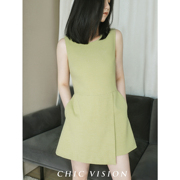 CHIC VISION定制 极简设计 时髦显瘦 高腰连体短裤 五色入