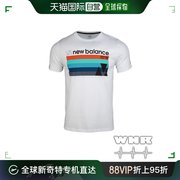 韩国直邮New Balance 图案 暖和的 短袖子 T恤 NBNEBB6101-10