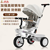 儿童三轮脚踏车1-6岁宝宝脚蹬，车轻便高景观(高景观)多功能手推双向婴儿车