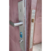 通用步阳防盗门锁超c级d级，锁芯304不锈钢防盗门锁套装家用锁大门