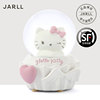 JARLL赞尔hellokitty水晶球摆件送儿童情侣男女生日情人节礼物