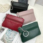 韩版钱包迷你时尚零钱包包女式薄短款小手拿包女钥匙包，卡包硬币包