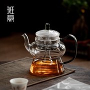 班意宫灯壶玻璃煮茶壶，耐热玻璃蒸煮家用电陶炉茶壶，玻璃烧水壶