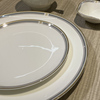 家用鱼盘子菜盘陶瓷北欧式简约创意碟子套装大号长方形蒸烤餐具