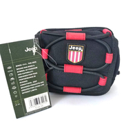 吉普 JEEP DIG-013 数码摄影卡片相机包（黑红色）横版