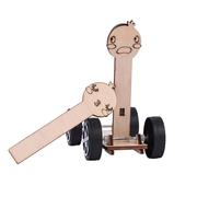 58.手工作业科技小制作小发明diy木制模型，玩具滑板车平板车小车