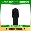 香港直邮A.P.C.女士长袖连衣裙黑色翻领透气气质优雅职业洋气显瘦