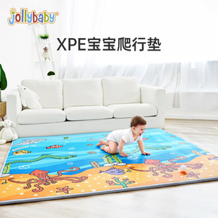 jollybaby爬行垫可折叠儿童加厚家用婴儿，地垫xpe宝宝，爬爬垫地毯