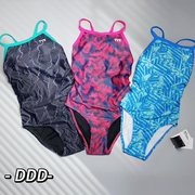 DDD原单UPF50+TYR泳衣女专业训练连体速干修身高弹显瘦美背带胸垫