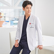 韩式高端防静电医美整形医生服白大褂长袖，口腔医院工作服西装外套