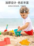 儿童沙滩玩具套装宝宝，海边挖沙土玩沙铲子，桶工程车收纳袋沙漏沙池