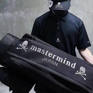 Mastermind japan 22AW联名反光小骷髅短袖 MMJ高尔夫Polo衫