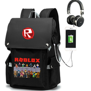 双肩书包ROBLOX社交网络双肩包虚拟世界大中学生双肩书包