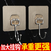 大吸力吸盘挂钩粘钩强力承重免打孔厨房墙壁无痕衣服壁挂门后粘钩