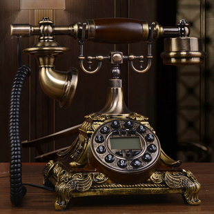 欧式仿古座机电话机，时尚创意电话机，座机老式复古电话机