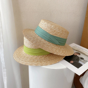 帽子夏天遮阳帽女防晒大沿帽，出游沙滩麦秆草帽，女士时尚百搭太阳帽