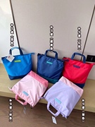 韩版多功能补习袋防水多色便携简约学生手提袋单肩斜挎儿童实用包