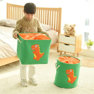 儿童玩具收纳箱卡通玩具整理箱宝宝整理储物箱衣服收纳箱袋收纳桶