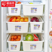 爱丽思日本冰箱储物盒厨房食品蔬菜鸡蛋置物整理盒橱柜抽屉收纳盒