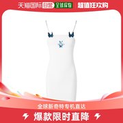香港直发13 DE MARZO 女士白色蝴蝶吊带裙 DMZ019DS001 WHITE