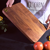 黑胡桃木切菜板水果砧板，实木案板整木质，沾板家用防霉进口原木餐板