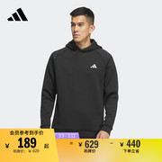 简约高尔夫运动连帽卫衣，男装春季adidas阿迪达斯hy0969